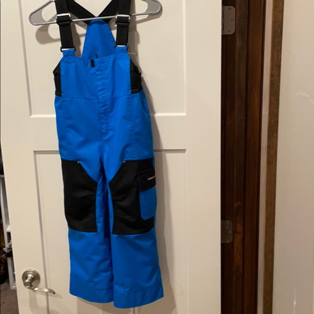 Obermeyer Kids Blue and Black Snow Bib